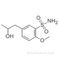 Benzènesulfonamide, 5 - [(2R) -2-aminopropyl] -2-méthoxy- CAS 112101-81-2
